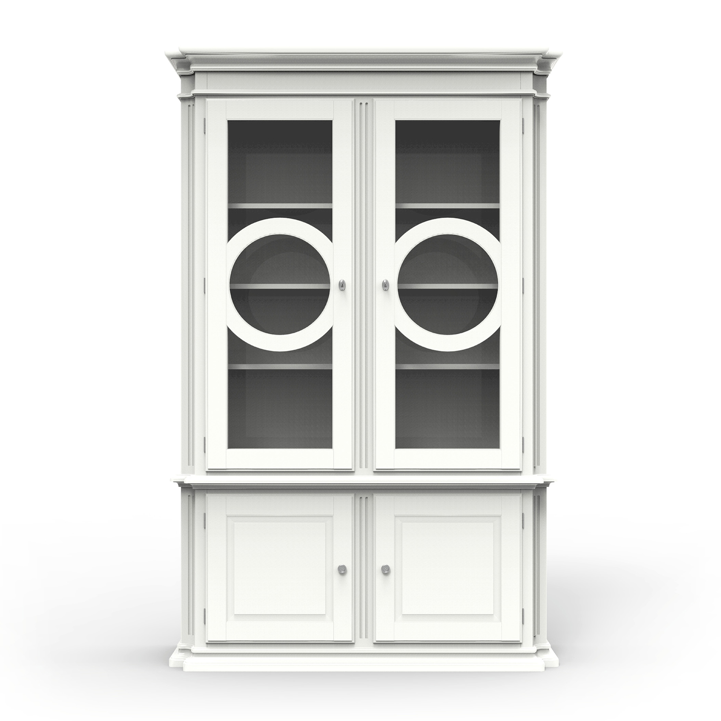 Eye - Four doors display cabinet 